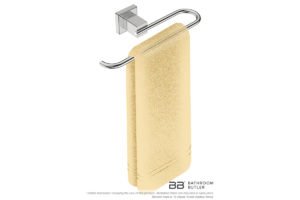 Towel Ring 8641 showing artists impression of a hand towel