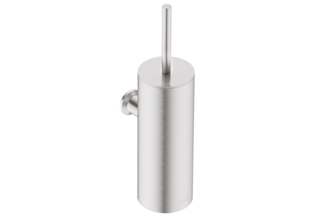 Toilet Brush and Holder Wall Mounted Brushed 9135 - Brushed Nickel PVD - Bathroom Butler bathroom accessories